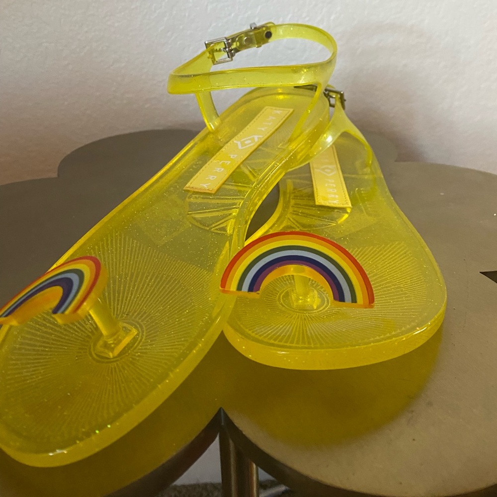 Katy Perry Rainbow Yellow Jellies 7